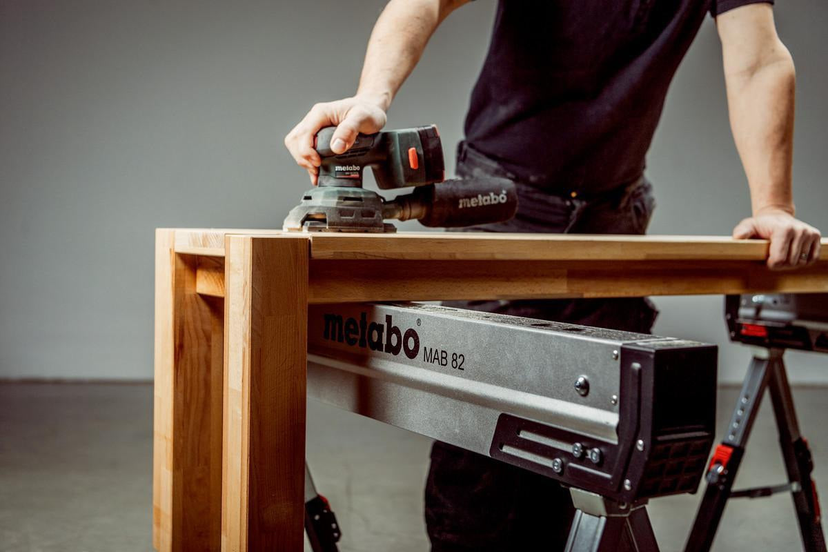 METABO Arbeitsbock MAB 82 – Höhenverstellbar 615-820 mm, 590 kg Tragkraft