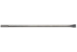 Flachmeißel SDS-max 400 mm von METABO – 25 mm Breite für Mauerwerk und Beton