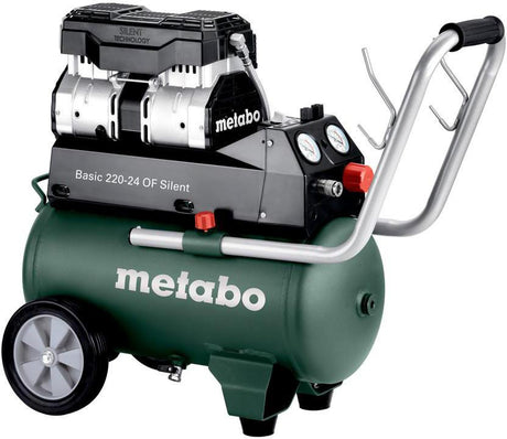 METABO Kompressor Basic 220-24 OF Silent, 220 l/min, 8 bar, 1,1 kW, 24 l
