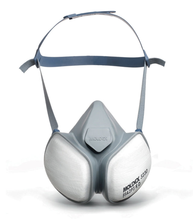 Moldex CompactMask Atemschutzhalbmaske FFA2P3 R D EN 405 – wartungsfreie Einweg-Halbmaske