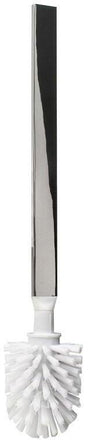 EMCO Ersatzbürste universal für WC-Bürste LOFT – Bürstenkopf weiß mit Stiel chrom