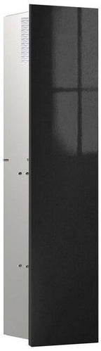 27511 Unterputz, Anschlag re 730mm Glas schw