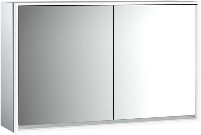 EMCO Lichtspiegelschrank LOFT 1300 mm 2-türig mit LED-Beleuchtung und Touch-Bedienfeld
