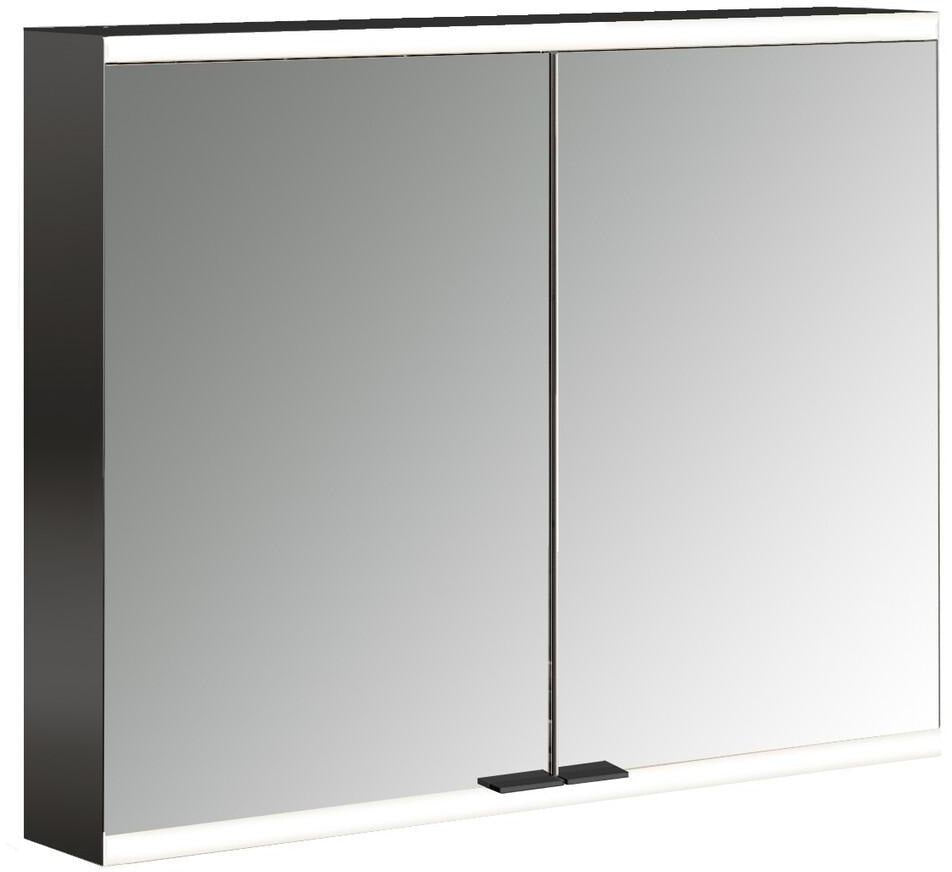 EMCO Lichtspiegelschrank prime 2 Aufputz 800 mm 2-türig mit LED und Touchsteuerung