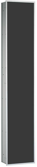 EMCO asis 300 Schrankmodul Unterputz 1584 mm alu/weiß mit LED-Beleuchtung
