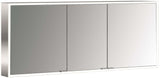 EMCO prime LED-Lichtspiegelschrank 1600 mm, 3 Türen, Aufputz, Aluminium, IP20