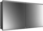 schwarz / 2 verstellbare Glasablagen / keine Angabe