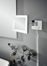 EMCO LED-Kosmetikspiegel pure 3-fach, rund, 200 mm, mit Touchsensor & Farbwechsel