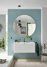 EMCO Doppelhaken round 00101 in Chrom – Wandmontage mit verdeckter Befestigung