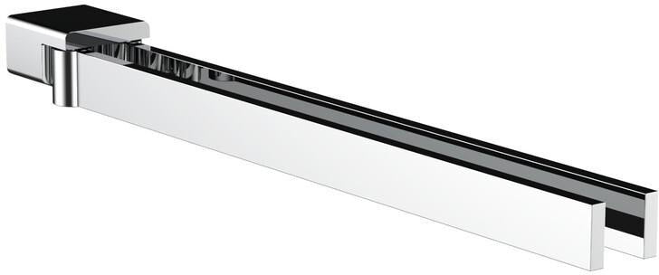 EMCO Handtuchhalter loft 00131 2-armig 337 mm Chrom – Schwenkbar, Wandmontage