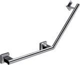 EMCO Winkelgriff system2 00104 135 Grad links chrom – Barrierefreier Haltegriff für Bad & WC