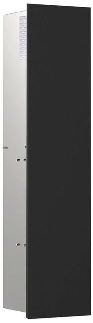 EMCO asis pure WC-Modul Unterputz 730 mm, Anschlag rechts, Glasfront – mit WC-Bürste & Reserverollenhalter