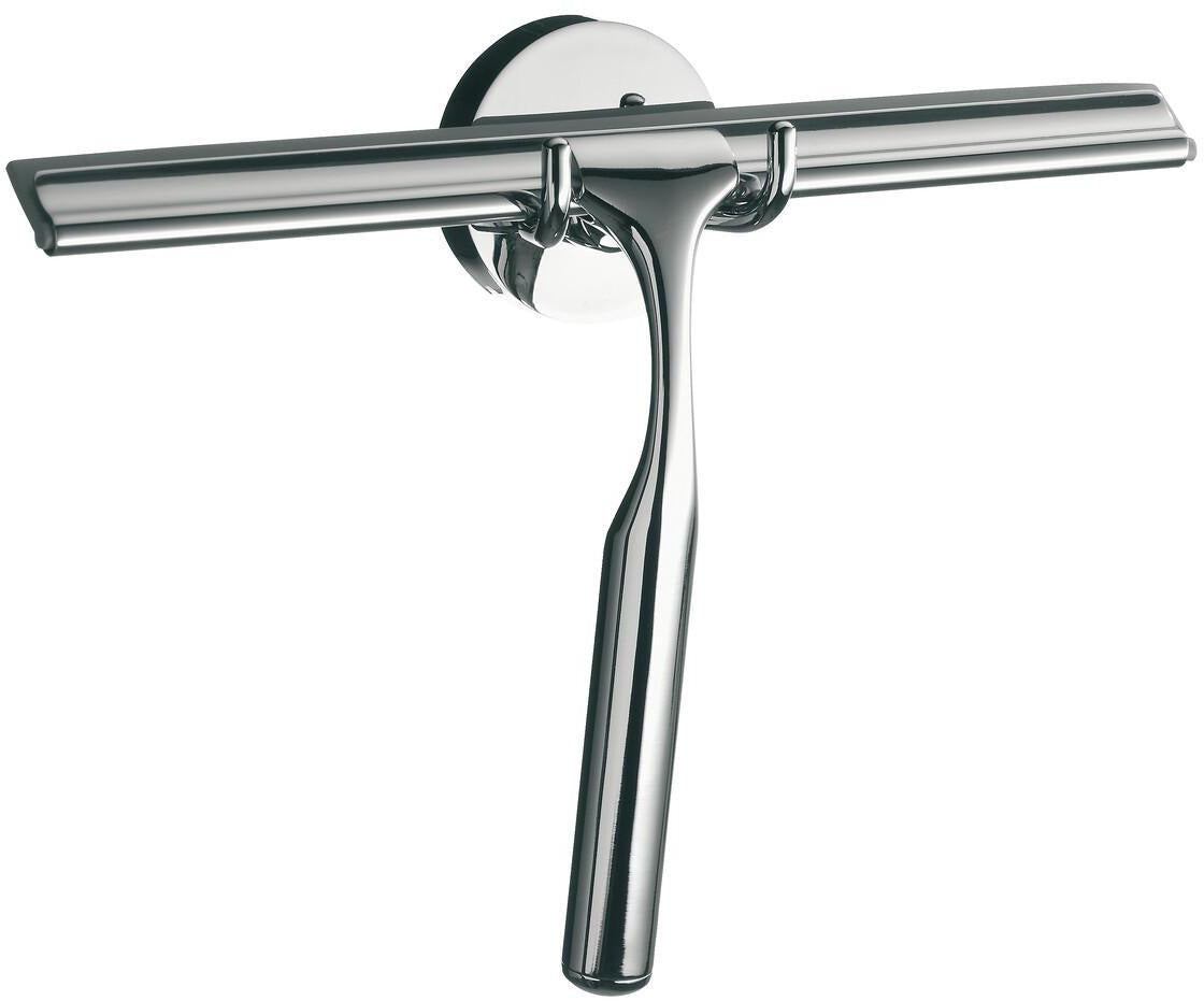 EMCO Duschwischer system2 mit Wandhalterung und Ersatz-Gummilippe in Chrom