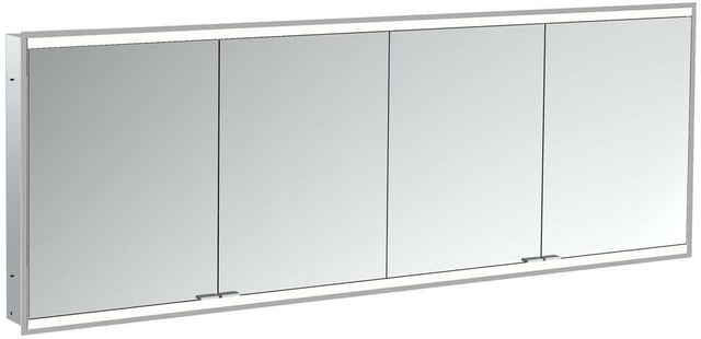 EMCO Lichtspiegelschrank prime 2 Unterputz 2000 mm 4-türig mit LED und Touchsteuerung