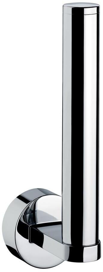 EMCO Reservepapierhalter rondo 2 00101 senkrecht, 1 Rolle, Chrom – Wandmontage