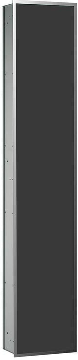 EMCO asis 300 Schrankmodul Unterputz 1584 mm alu/weiß mit LED-Beleuchtung