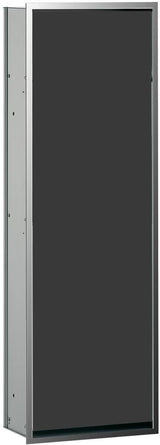 EMCO asis 300 Schrankmodul Unterputz 964 mm mit Glastür und Aluminiumablagen