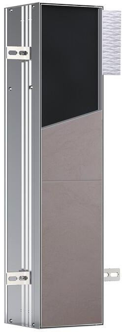 EMCO WC-Modul asis plus 11006 Unterputz, Anschlag links, 658 mm, befliesbar