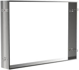 EMCO Einbaurahmen prime 2 00015 für Lichtspiegelschrank 1600 mm – Aluminium silber eloxiert