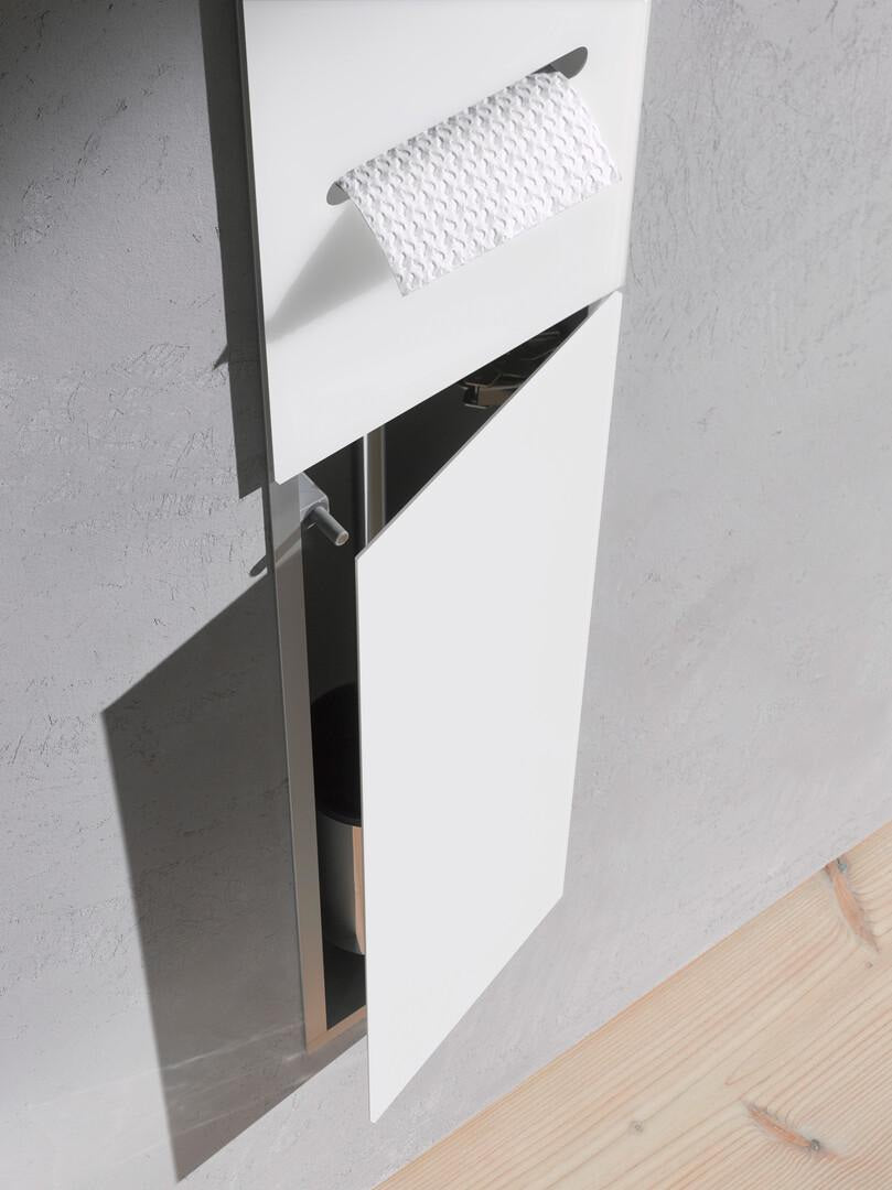 EMCO WC-Modul asis 2.0 28450 Unterputz, Anschlag rechts, 811 mm, weiß matt