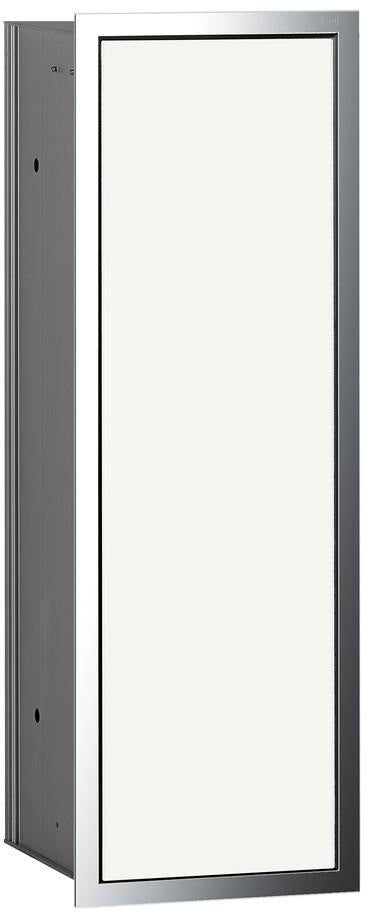 EMCO ASIS 150 Toilettenbürstengarnitur-Modul Unterputz 495 mm Chrom/Weiß