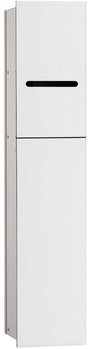 EMCO WC-Modul asis 2.0 Unterputz mit Reserverollenbox, Papierhalter & WC-Bürste, 811 mm, Weiß