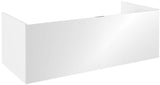 EMCO evo Waschtisch-Unterschrank 1208 mm optiwhite mit Glasfront und Soft-Close
