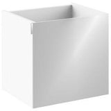 EMCO evo Waschtisch-Unterschrank 396 mm optiwhite Glasfront mit Griff rechts