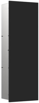EMCO asis pure Schrankmodul Unterputz, Anschlag rechts, 730 mm, weiß – mit 2 Glasablagen