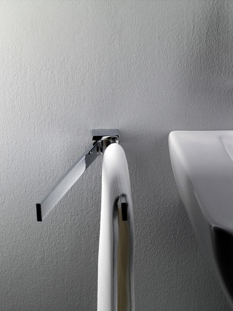 EMCO Handtuchhalter loft 00131 2-armig 337 mm Chrom – Schwenkbar, Wandmontage