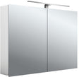EMCO Lichtspiegelschrank mee 05052 Aufputz, 2-türig, 1000 mm, Aluminium, LED 4000K