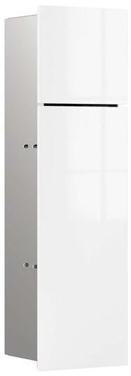 EMCO WC-Modul asis pure Unterputz 600 mm Glasfront Anschlag links