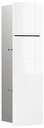 27402 Unterputz, Anschlag li 600mm we Glanz