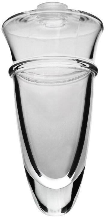 EMCO Seifenspenderglas S1924 aus klarem Kristallglas – Ersatzbehälter ohne Pumpe