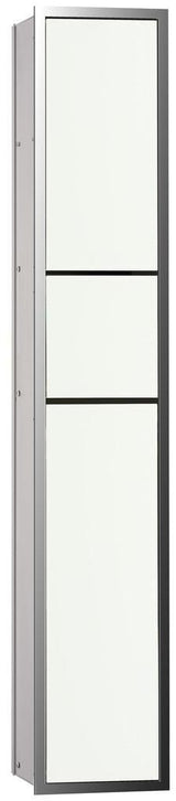 EMCO WC-Modul asis 150 Unterputz 964 mm mit Papierhalterbox und Toilettenbürstengarnitur