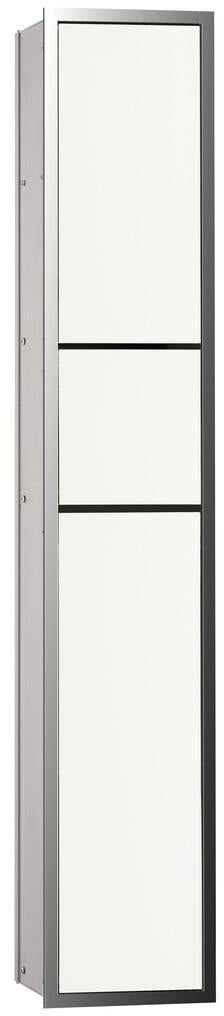 EMCO WC-Modul asis 150 Unterputz 964 mm mit Papierhalterbox und Toilettenbürstengarnitur