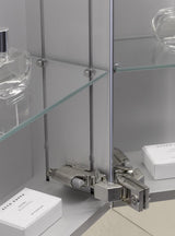 EMCO Lichtspiegelschrank pure 1000 mm, 2 Türen, LED 4000K, Aluminium