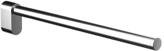 EMCO Handtuchhalter flow 00132, 1-armig, 320 mm, Chrom, rostfreier Stahl, verdeckte Befestigung
