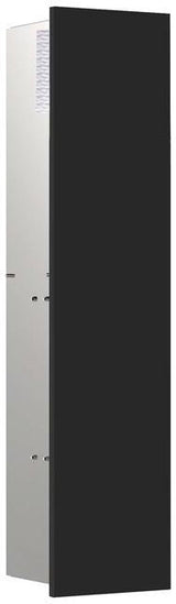 EMCO WC-Modul asis pure 51310 Unterputz, 1-türig links, 730 mm, weiß – mit WC-Bürste und Papierhalter