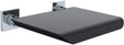 EMCO Wandklappsitz system 2 21202 mit Kunststoffsitzfläche schwarz/chrom