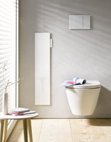 EMCO WC-Modul asis 2.0 Unterputz, Anschlag links, 811 mm, Glas optiwhite