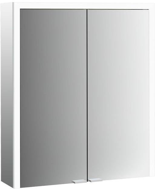 EMCO Lichtspiegelschrank prime 3 Aufputz 600 mm 2-türig mit LED und Touch-Steuerung