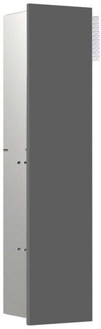 51511 Unterputz, 1trg. re 730mm diamantgrau