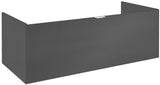 EMCO evo Waschtisch-Unterschrank 1208 mm optiwhite mit Glasfront und Soft-Close