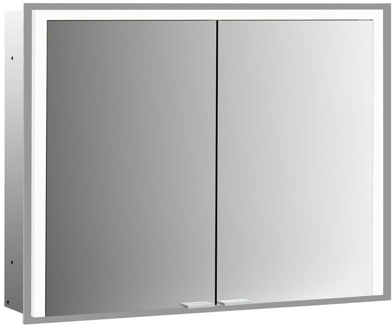 EMCO Lichtspiegelschrank prime 3 Unterputz 1300 mm 2-türig mit LED und Touchsteuerung