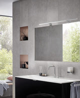 EMCO LED-Lichtspiegel mee mit Sensor-Schalter, 450 x 924 mm, IP 44, rechteckig, Holzrahmen