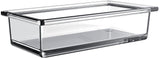 EMCO liaison Glasschale lang – Klare Ablage für Reling, 198 x 48 x 98 mm