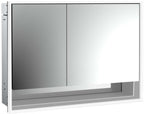 Aluminium / 05215 Unterputz, Tür breit re 1000 mm alu.
