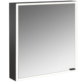 EMCO LED-Lichtspiegelschrank prime 600 mm, 1 Tür, Aufputz, verspiegelt, dimmbar, IP20