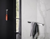 EMCO Badetuchhalter cue 00160 600 mm Chrom – Wandmontage mit verdeckter Befestigung